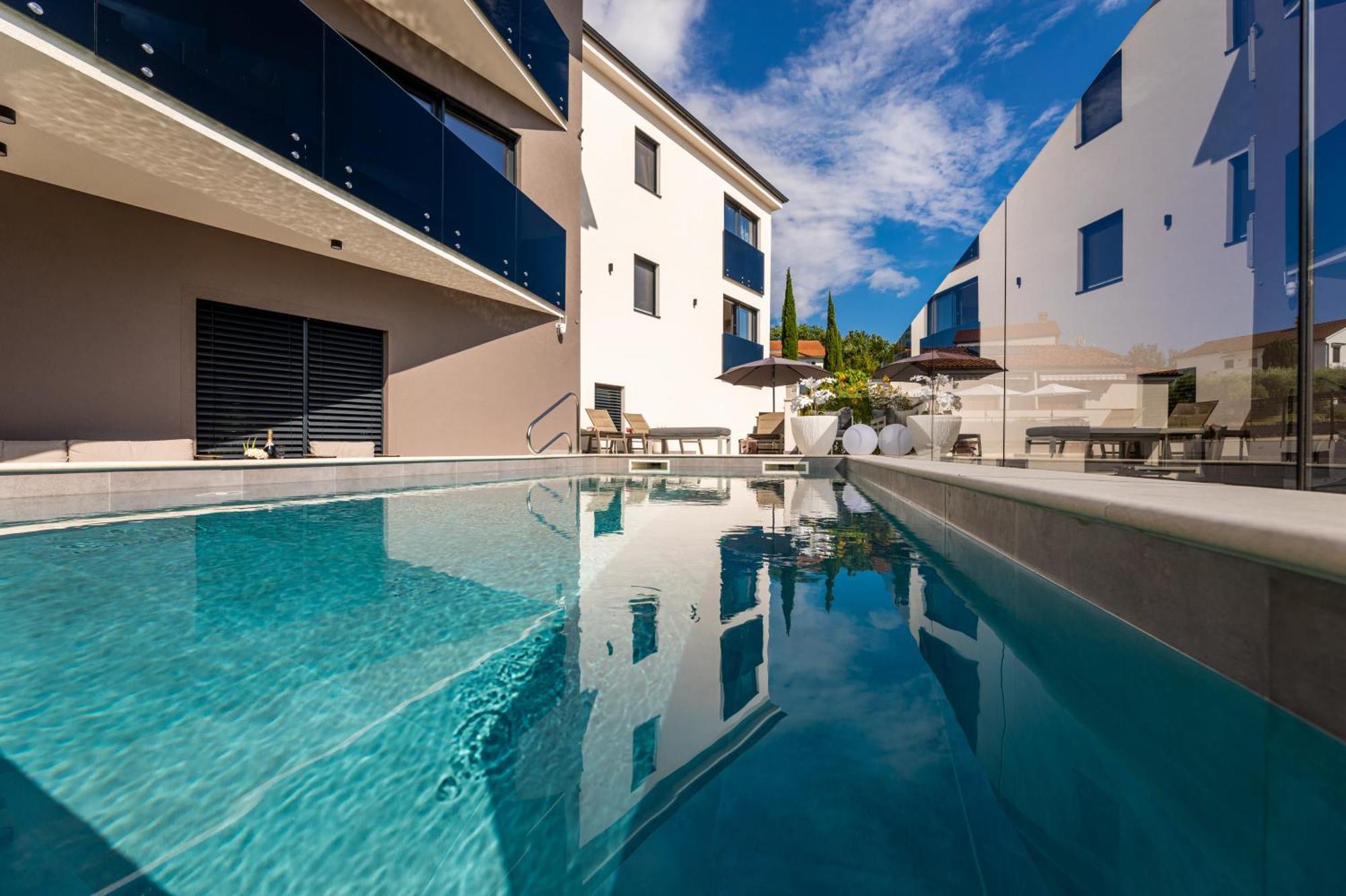 Villa Aurea Apartments Malinska De Luxe Ngoại thất bức ảnh