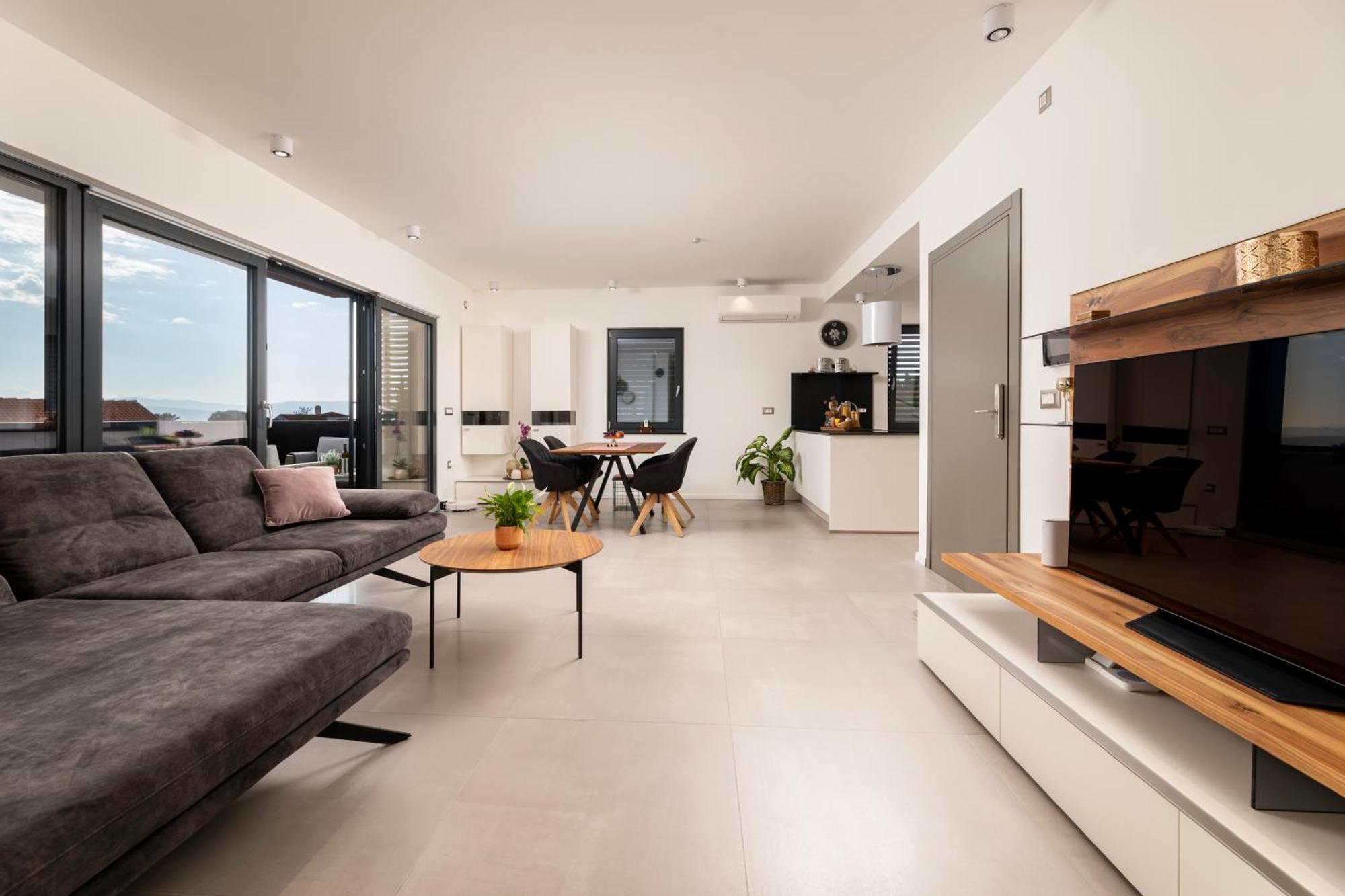 Villa Aurea Apartments Malinska De Luxe Ngoại thất bức ảnh