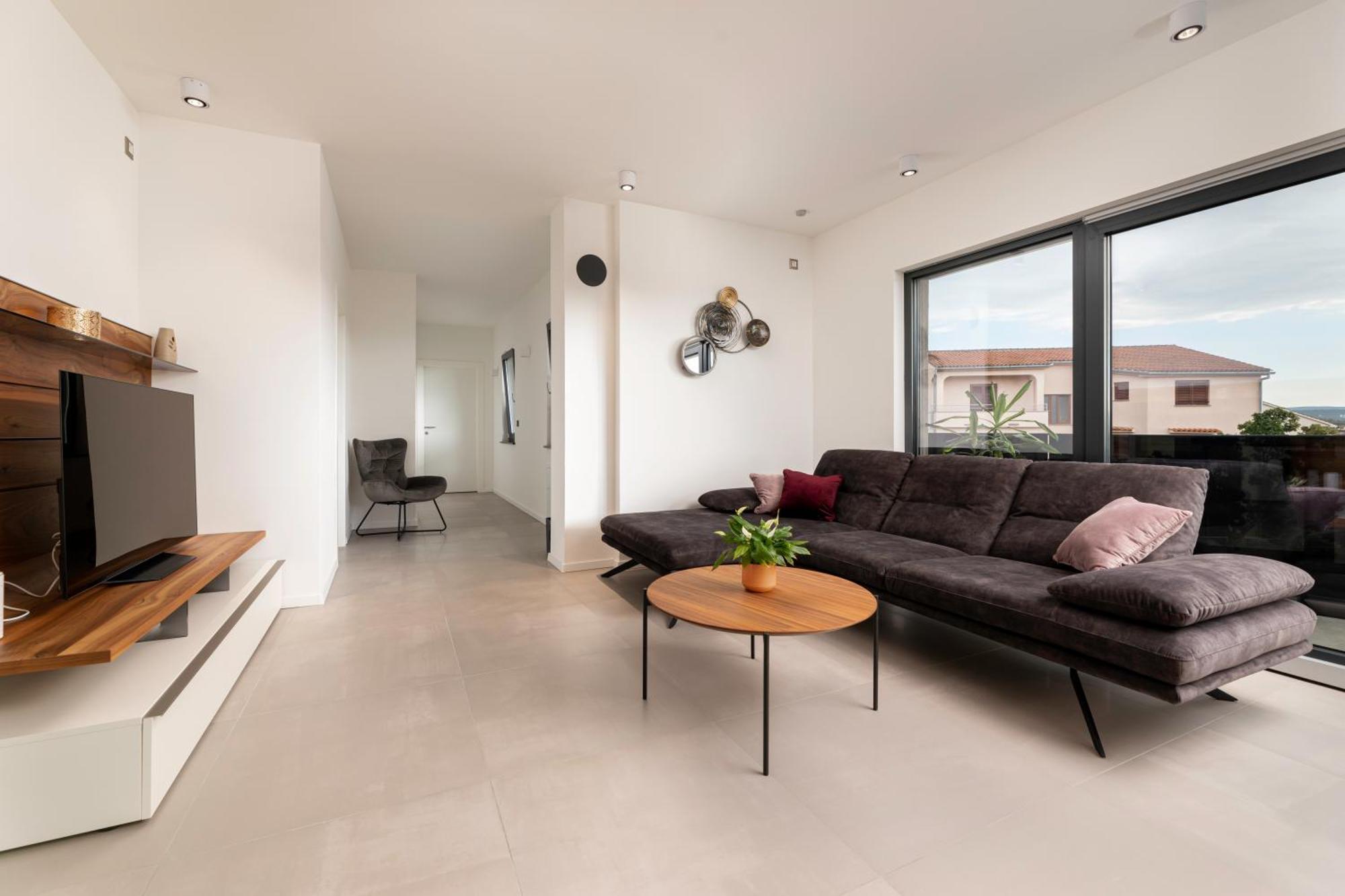 Villa Aurea Apartments Malinska De Luxe Ngoại thất bức ảnh