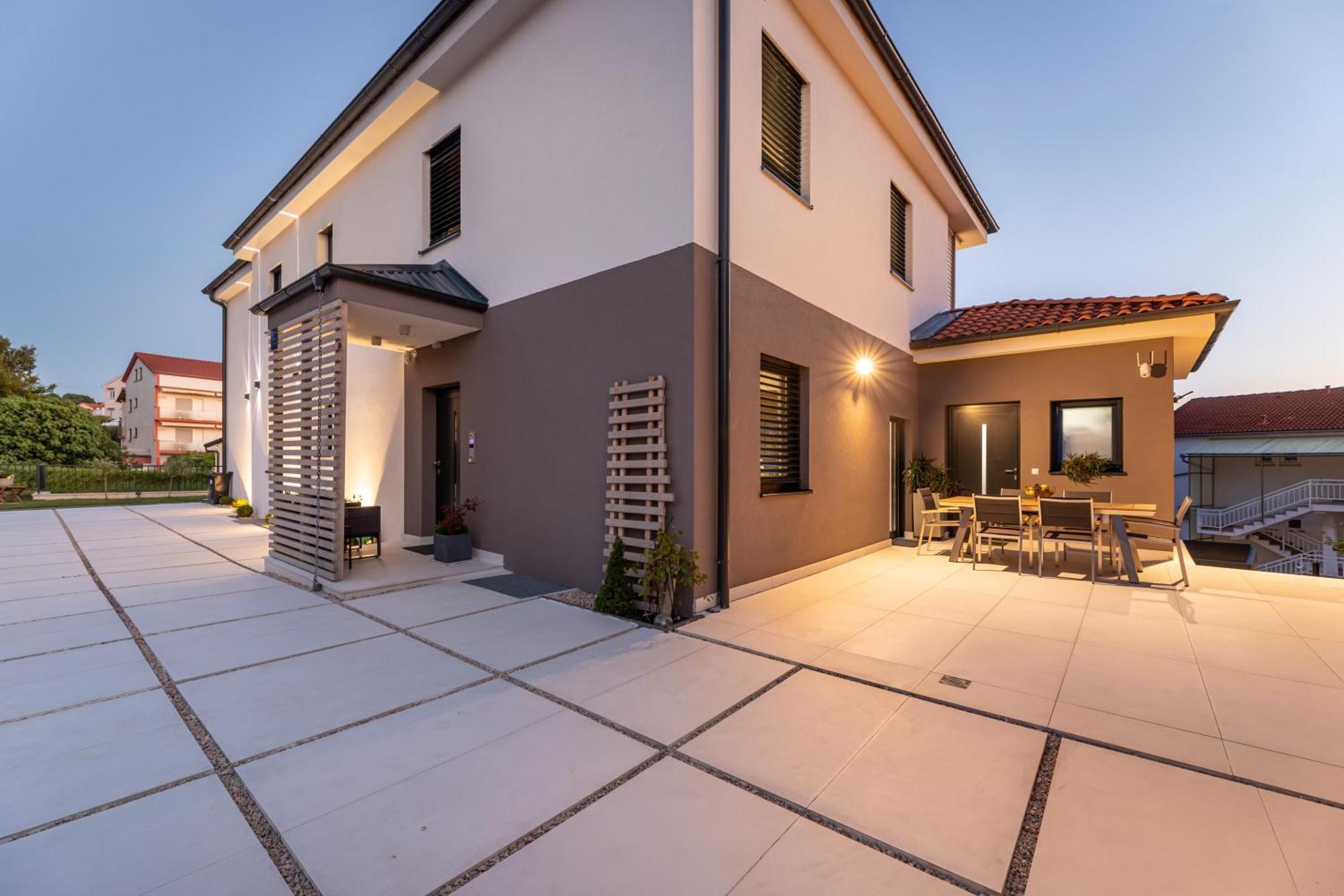 Villa Aurea Apartments Malinska De Luxe Ngoại thất bức ảnh