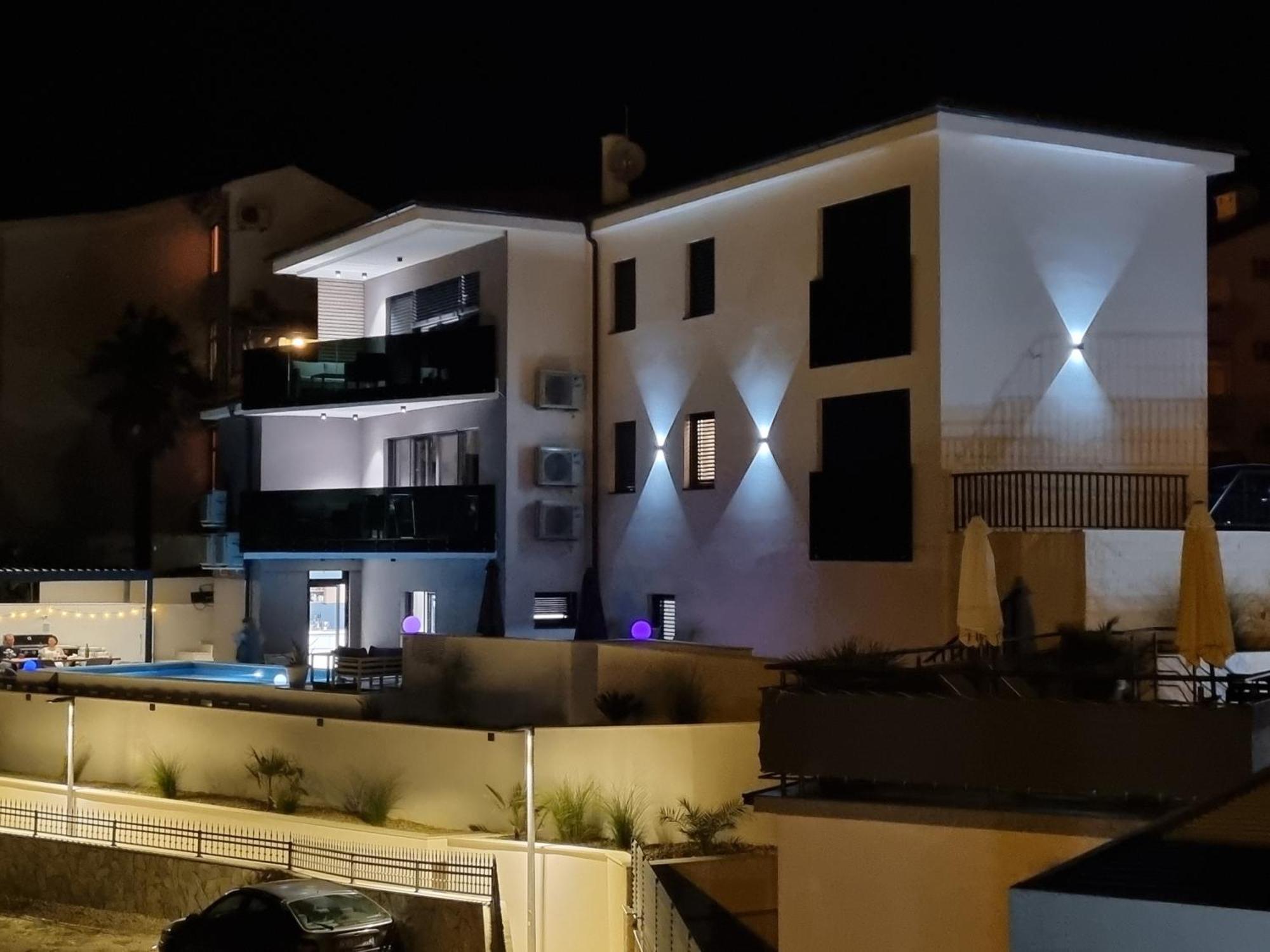 Villa Aurea Apartments Malinska De Luxe Ngoại thất bức ảnh