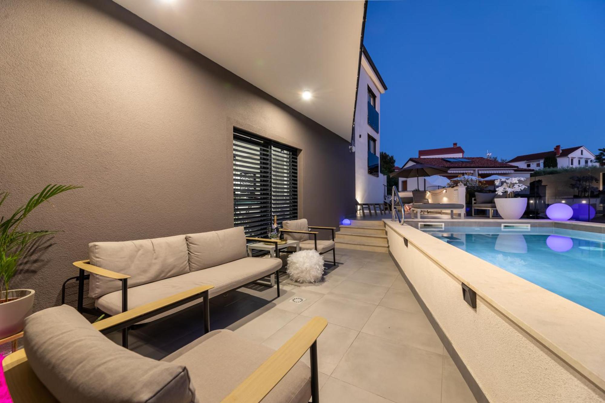 Villa Aurea Apartments Malinska De Luxe Ngoại thất bức ảnh