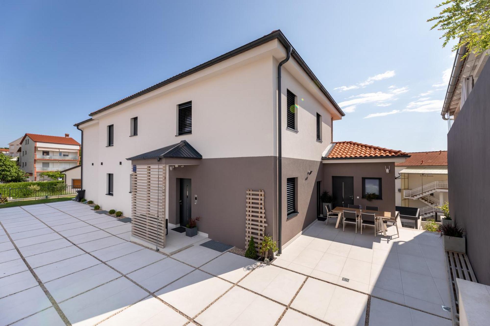 Villa Aurea Apartments Malinska De Luxe Ngoại thất bức ảnh